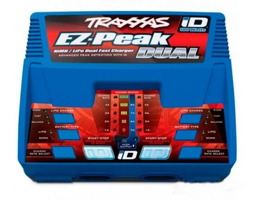 Фото №2 - Зарядное устройство Traxxas EZ-Peak Dual 100-240 В 8 А 100 Вт двухканальное (2972)
