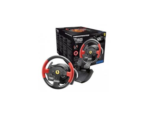 Фото №2 - Руль и педали для PC/PS3/PS4 Thrustmaster T150 Ferrari Wheel with Pedals
