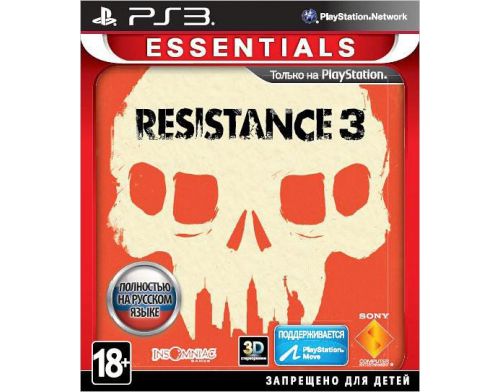 Фото №1 - Resistance 3 PS3 русская версия Б.У