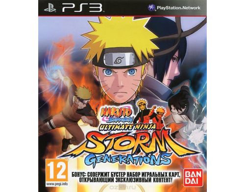 Фото №1 - Naruto Shippuden: Ultimate Ninja Storm Generations PS3 русская версия (Б.У.)