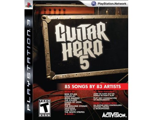 Фото №1 - Guitar Hero 5 PS3 Б.У.