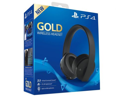 Фото №2 - Sony GOLD PS4 Wireless Headset - Black