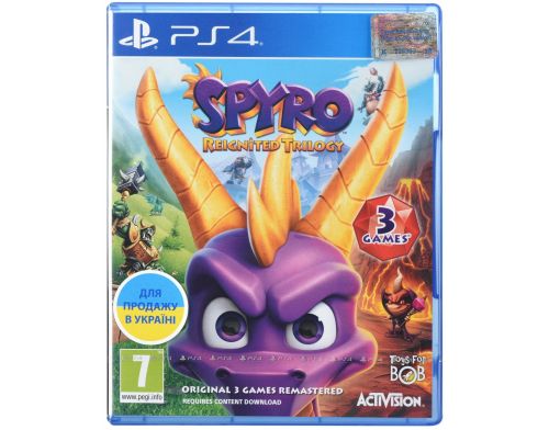 Фото №1 - Spyro Reignited Trilogy PS4 английская версия