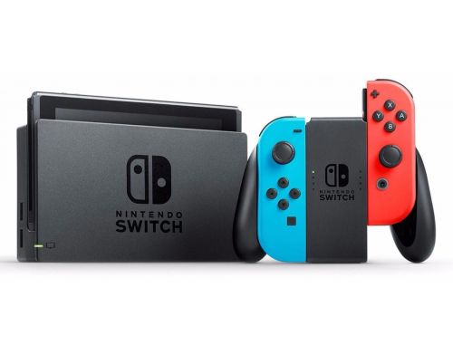 Фото №1 - Nintendo Switch Neon blue/red Б.У. (Гарантия)