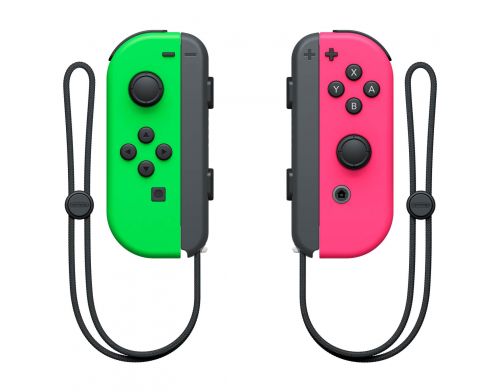Фото №2 - Игровые контроллеры Joy-Con Nintendo Switch Left Right Neon Green Pink