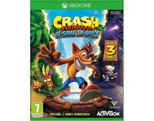 Фото №1 - Crash Bandicoot N'sane Trilogy Xbox ONE английская версия