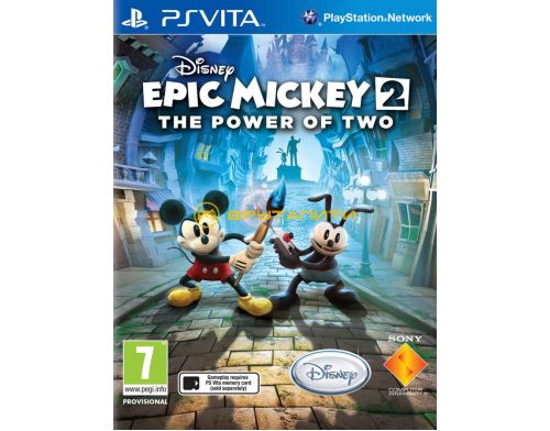 Фото №1 - Disney Epic Mickey 2: Две Легенды PS Vita русская версия (Б/У)
