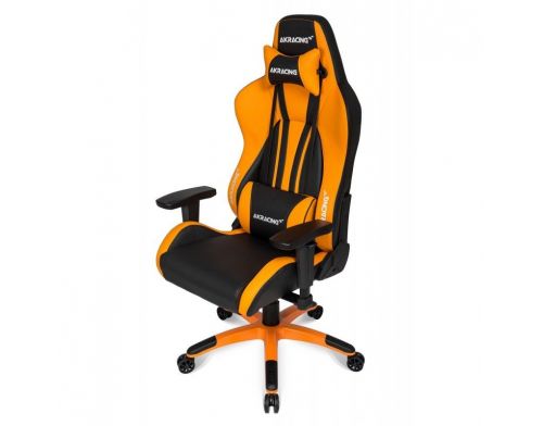 Фото №4 - Кресло геймерское Akracing Premium Plus K700Q black&orange