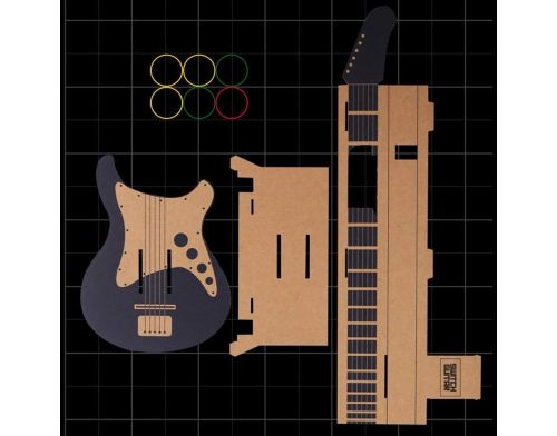 Фото №6 - Cardboard DIY Guitar for Nintendo Switch Toy-Con Garage