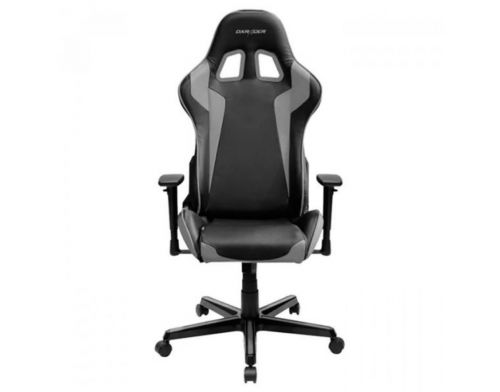 Фото №1 - Кресло для геймеров DXRACER FORMULA OH/FH00/NG (чёрное/серые вставки) Vinil/PU кожа, метал основа