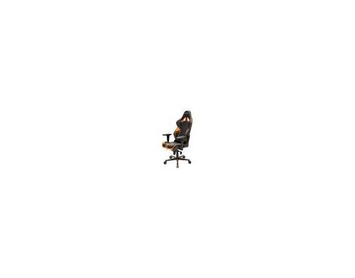 Фото №2 - Кресло для геймеров DXRACER RACING OH/RV131/NО (чёрное/оранжевые вставки) PU кожа, пластик. основа