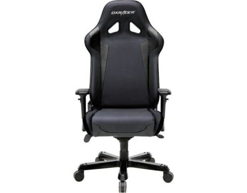 Фото №1 - Кресло для геймеров DXRACER SENTINEL OH/SJ00/N (чёрное) PU кожа, Al основа