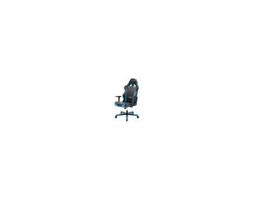 Фото №2 - Кресло для геймеров DXRACER TANK OH/TS29/NB (чёрное/голубые вставки) PU кожа, Al основа