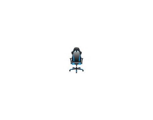Фото №3 - Кресло для геймеров DXRACER TANK OH/TS29/NB (чёрное/голубые вставки) PU кожа, Al основа