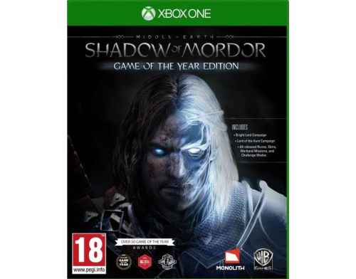 Фото №1 - Middle-earth: Shadow of Mordor GOTY Xbox ONE русская версия (Б/У)