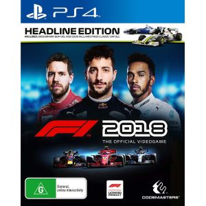 Игра F1 2018 Headline Edition PS4 Русские субтитры