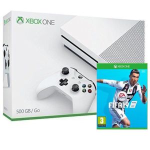 Xbox ONE S 500GB + Игра FIFA 19 (Гарантия 18 месяцев)