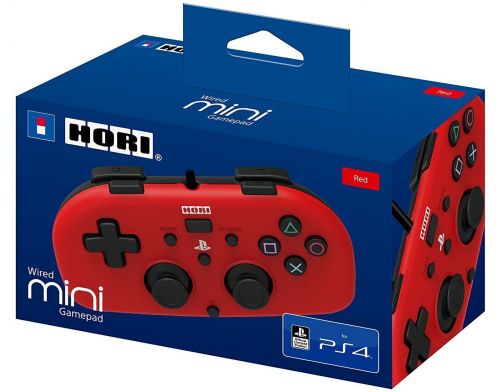 Фото №3 - Hori Wired Mini Gamepad PS4 Red