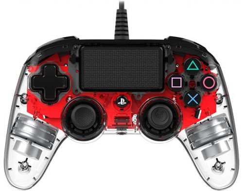 Фото №2 - NACON Wired Illuminated Compact Controller PS4 Red