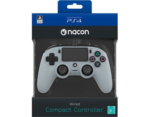 Фото №3 - NACON Wired Compact Controller PS4 Grey