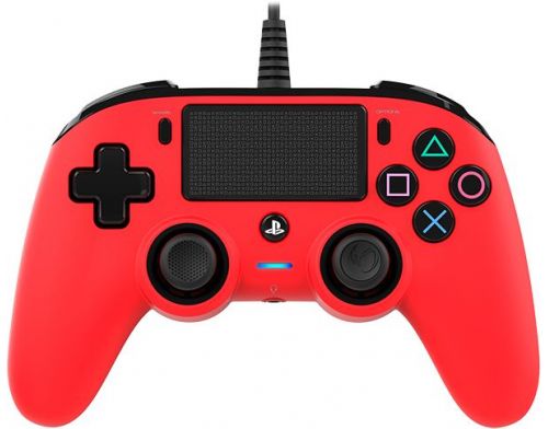 Фото №1 - NACON Wired Compact Controller PS4 Red