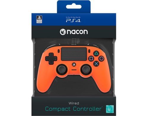 Фото №3 - NACON Wired Compact Controller PS4 Orange