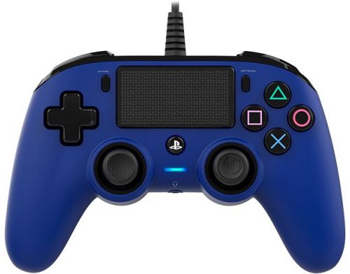 Фото №1 - NACON Wired Compact Controller PS4 Blue