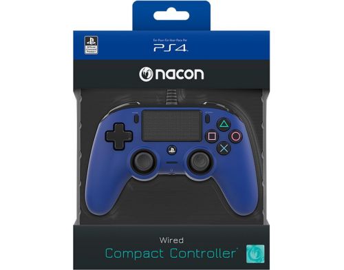 Фото №3 - NACON Wired Compact Controller PS4 Blue