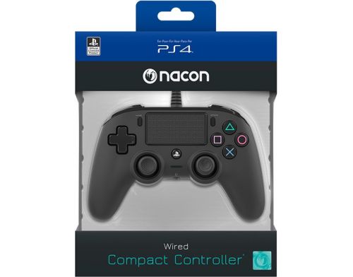 Фото №2 - NACON Wired Compact Controller PS4 Black