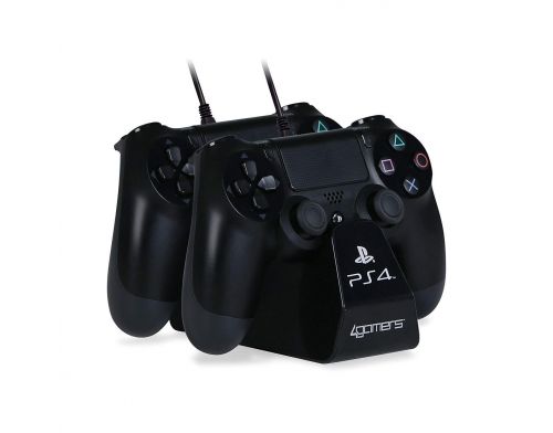Фото №1 - Dual Charge & Stand Black PS4