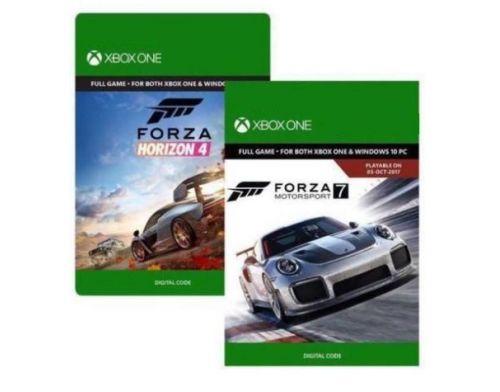 Фото №1 - Forza Horizon 4 + Forza Motorsport 7 Xbox One ( ваучер на скачивание игр )