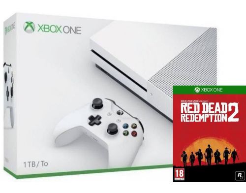 Фото №1 - Xbox ONE S 1 TB + Red Dead Redemption 2 (Гарантия 18 месяцев)