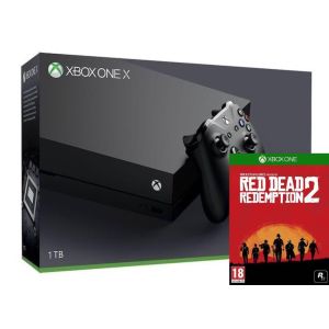 Xbox ONE X 1TB + Игра Red Dead Redemption 2 (Гарантия 18 месяцев)