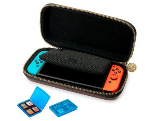 Фото №3 - Чехол Deluxe Travel Case Zelda Breath of the Wild Brown для Nintendo Switch Officially Licensed by Nintendo