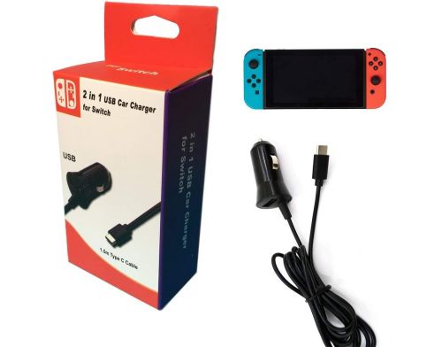 Фото №3 - Usb car charger для Nintendo Switch