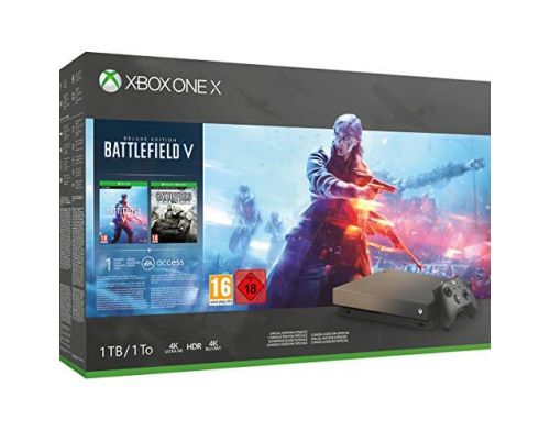 Фото №1 - Xbox One X 1TB + Battlefield V Deluxe Ed. + Battlefield 1 Revolution Ed. + Battlefield 1943