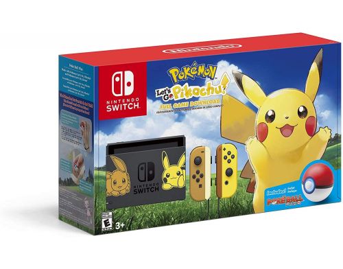 Фото №1 - Nintendo Switch + Игра Pokémon:Let's Go Pikachu+Poke Ball