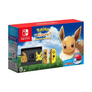 Nintendo Switch + Игра Pokémon Let's Go Evee+Poke Ball