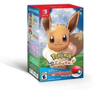 Игра SWITCH Pokémon Let's Go Eevee! + Poké Ball Plus