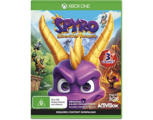 Фото №1 - Spyro Reignited Trilogy Xbox ONE английская версия