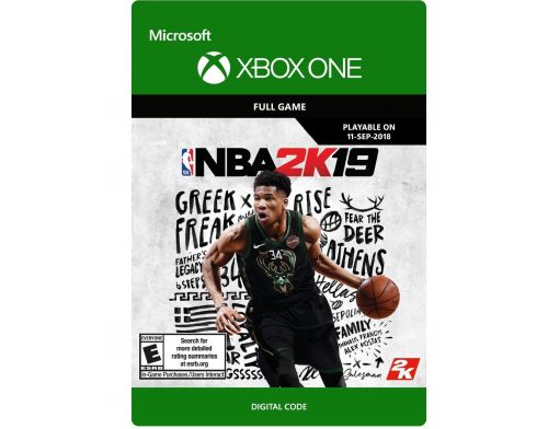 Фото №1 - NBA 2K19 Xbox ONE ваучер на скачивание игры