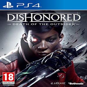 Игра Dishonored Death of The Outsider PS4  Б/У
