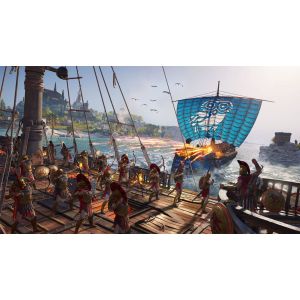 Игра Assassins Creed Odyssey PS4 Русская версия  Б/У