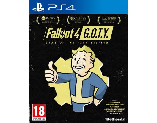 Фото №1 - Fallout 4 Game Of The Year Edition PS4 Б/У