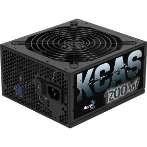 Блок живлення AEROCOOL KCAS-1200М 1200W v.2.4, Fan14см, aPFC, 80+ Bronz, Modular, Re
