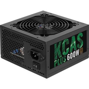 Блок питания AEROCOOL KCAS-600 PLUS 600W v.2.3, Fan12см, aPFC, 80+ Bronz, Retail