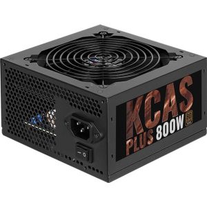Блок питания AEROCOOL KCAS-800 PLUS v.2.3, Fan12см, aPFC, 80+ Bronz, Retail