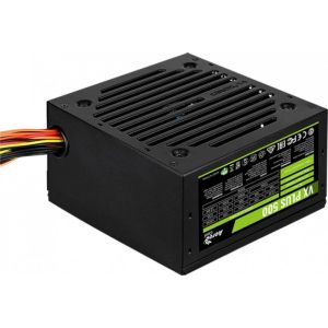 Блок питания AEROCOOL VX 500 PLUS 500W v.2.3, Fan12см, 78+, Brown box