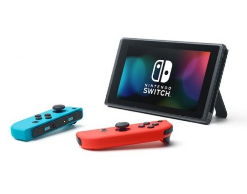 Фото №2 - Nintendo Switch Neon Blue/Red - Limited Edition Console + игра Mario Kart 8 Deluxe