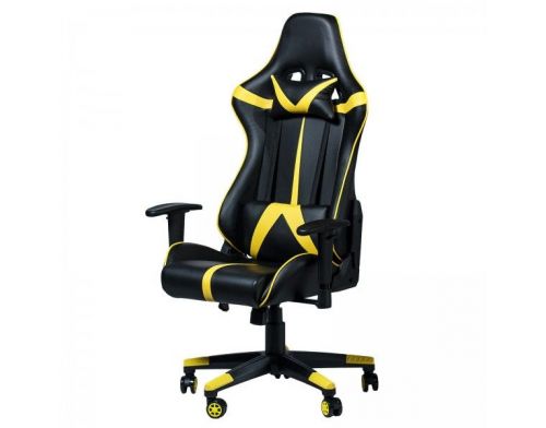 Фото №1 - Геймерское кресло Zeus Drive yellow